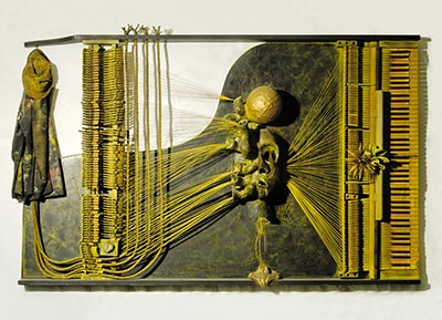 Assemblage Metastation of Abandoned Tones by Lubo Kristek, 1975–1976