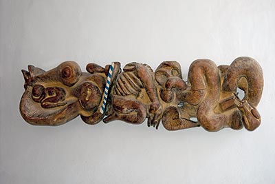 Sculpture Life by Lubo Kristek in the Kristek Thaya Glyptotheque